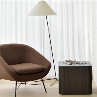 Ethnicraft Roller Max Dark Brown Kare Yan Sehpa