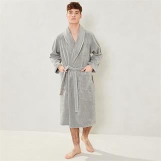 Yves Delorme Etoile Unisex Platine Bornoz