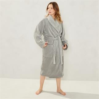 Yves Delorme Etoile Unisex Platine Bornoz