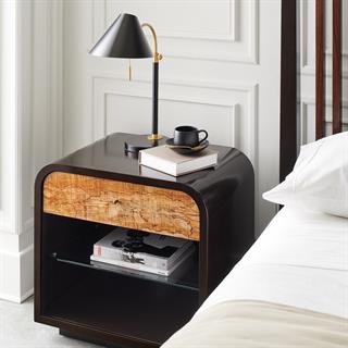 Caracole Excess Knot Dark Chocolate Nightstand