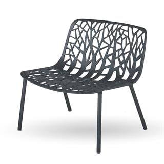 Fast Forest Dark Blue Lounge Chair