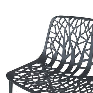 Fast Forest Dark Blue Lounge Chair