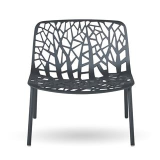 Fast Forest Dark Blue Lounge Chair