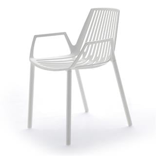 Fast Rion White Armchair