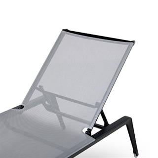 Fast Ushuaia Black Şezlong