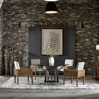 Fine Furniture Esquire Styles Cam Yemek Masası