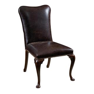 Fine Furniture Hyde Park Leather Side Chair Set