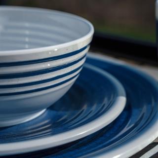 Flamefield Azure Deep Blue 12 Parça Yemek Takımı  