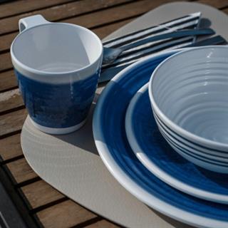Flamefield Azure Deep Blue Mug Set of 4