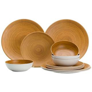 Flamefield Bamboo Style 12 Parça Yemek Takımı