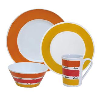 Flamefield Colours 16 Parça Yemek Takımı