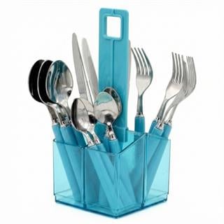 Flamefield Cutlery Aqua 16 Parça Çatal Bıçak Takımı