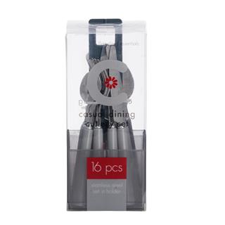 Flamefield Cutlery Grey 16 Parça Çatal Bıçak Takımı   