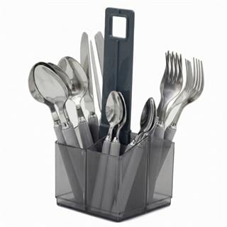 Flamefield Cutlery Grey 16 Parça Çatal Bıçak Takımı   