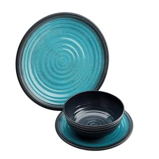 Flamefield Granite Aqua 12 Parça Yemek Takımı  