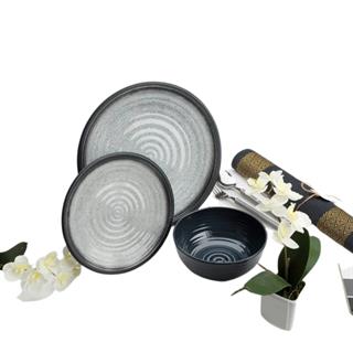 Flamefield Granite Grey 12 Parça Yemek Takımı  