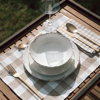 Flamefield Rustic Pearl 12 Parça Yemek Takımı