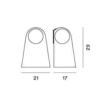 Foscarini Satellight White Wall Lamp