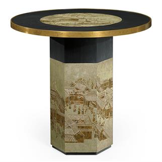 Jonathan Charles Fusion Round Entry Table