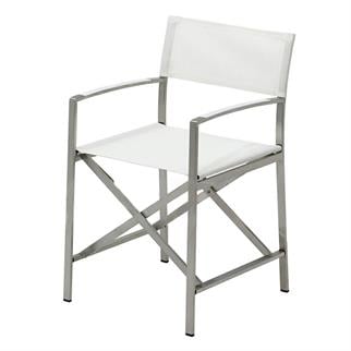Gloster Fusion White Bahçe Sandalyesi