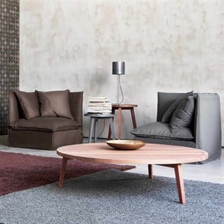 Gervasoni Gray 49 Walnut Orta Sehpa