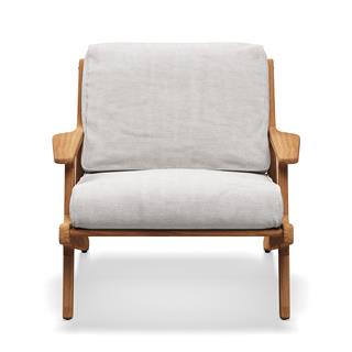 Gloster Bay Seagull Natural Teak Lounge Chair