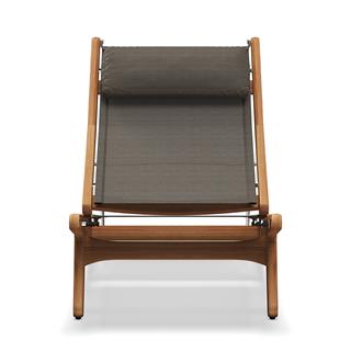 Gloster Bay Teak Granite Dinlenme Şezlongu