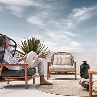 Gloster Fern Meteor Lounge Chair