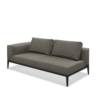Gloster Grid Left / Right Meteor Modular Sofa