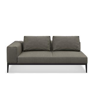 Gloster Grid Left / Right Meteor Modular Sofa