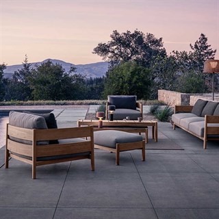 Gloster Haven Bone Lounge Chair