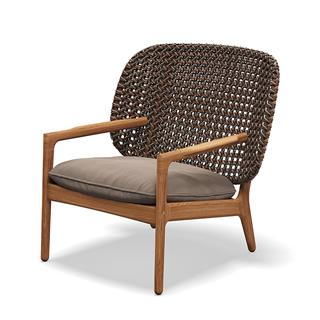 Gloster Kay Teak Low Back Lounge Chair