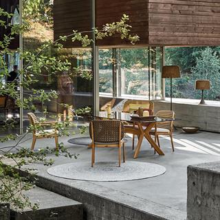 Gloster Kay Teak Kollu Sandalye