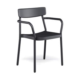 Emu Grace Black Kollu Sandalye 