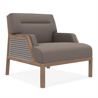 Ethimo Grand Life Teak Light Grey Berjer