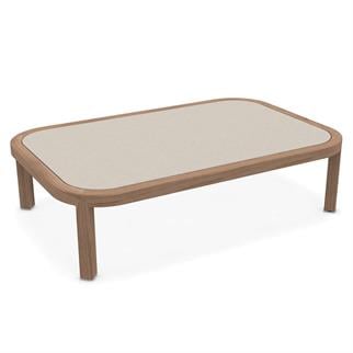 Ethimo Grand Life Teak Dikdörtgen Alçak Bahçe Orta Sehpası