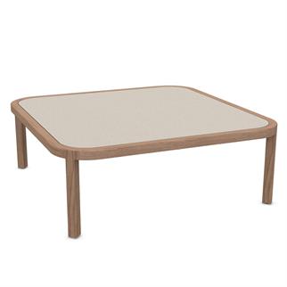Ethimo Grand Life Teak Ice White Square Coffee Table