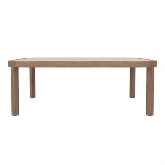 Ethimo Grand Life Teak Ice White Square Coffee Table