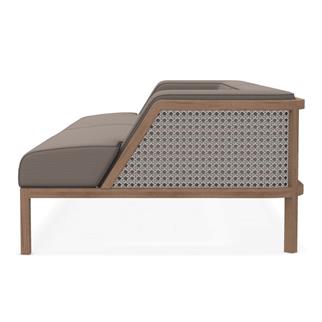 Ethimo Grand Life Teak Light Grey XL Kanepe