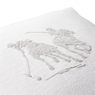 Ralph Lauren Griffith Gray Square Pillow
