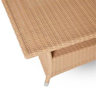 Alfresco Hamilton Honey Rectangular Coffee Table