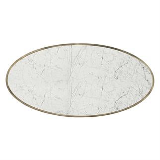 Jonathan Charles Hamilton Calacatta Oval Orta Sehpa