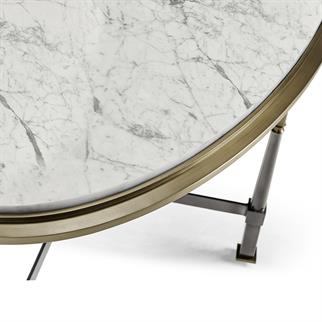 Jonathan Charles Hamilton Calacatta Oval Orta Sehpa