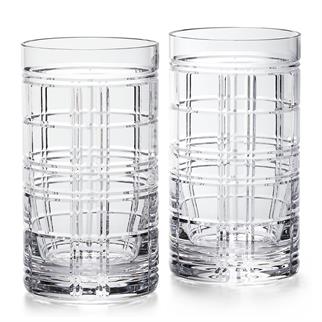 Ralph Lauren Home Hudson Plaid İkili Su Bardağı
