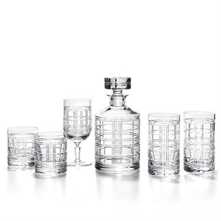 Ralph Lauren Home Hudson Plaid İkili Su Bardağı
