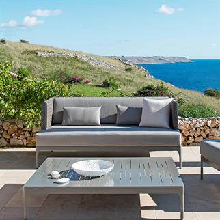 Ethimo Infinity Warm Grey Üçlü Kanepe 