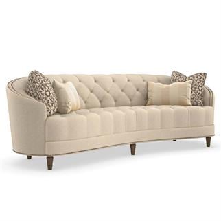 Caracole Intl – Compositions Chestnut Triple Sofa