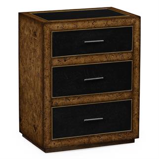 Jonathan Charles Anvil Rustic Burr Side Chest