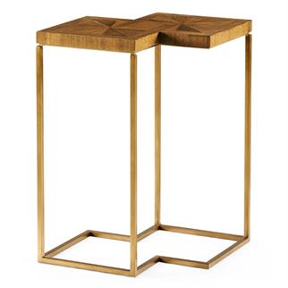 Jonathan Charles Modern Light Golden Walnut Yan Sehpa