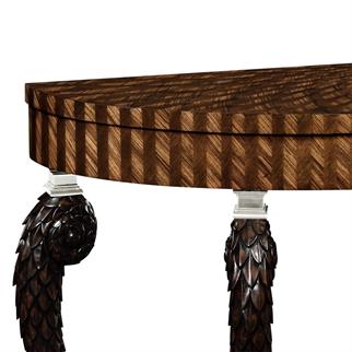 Jonathan Charles Modern Icarus Brown Console Table